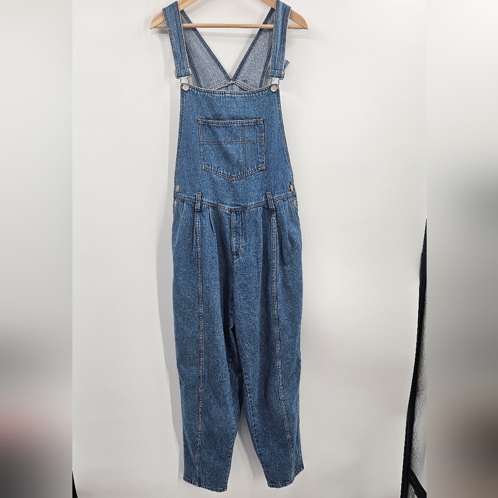 Vintage Jean Overalls Size Large